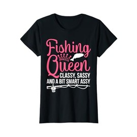 Women Fishing for Girls Fish Bass Fishing T-Shirt