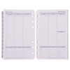 Franklin Planner 86189 Universal Weekly Refill, 12 Month Edition, Begins