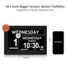10.1'' Digital Clock, 1280*800p HD Extra Large Display, Digital Clock