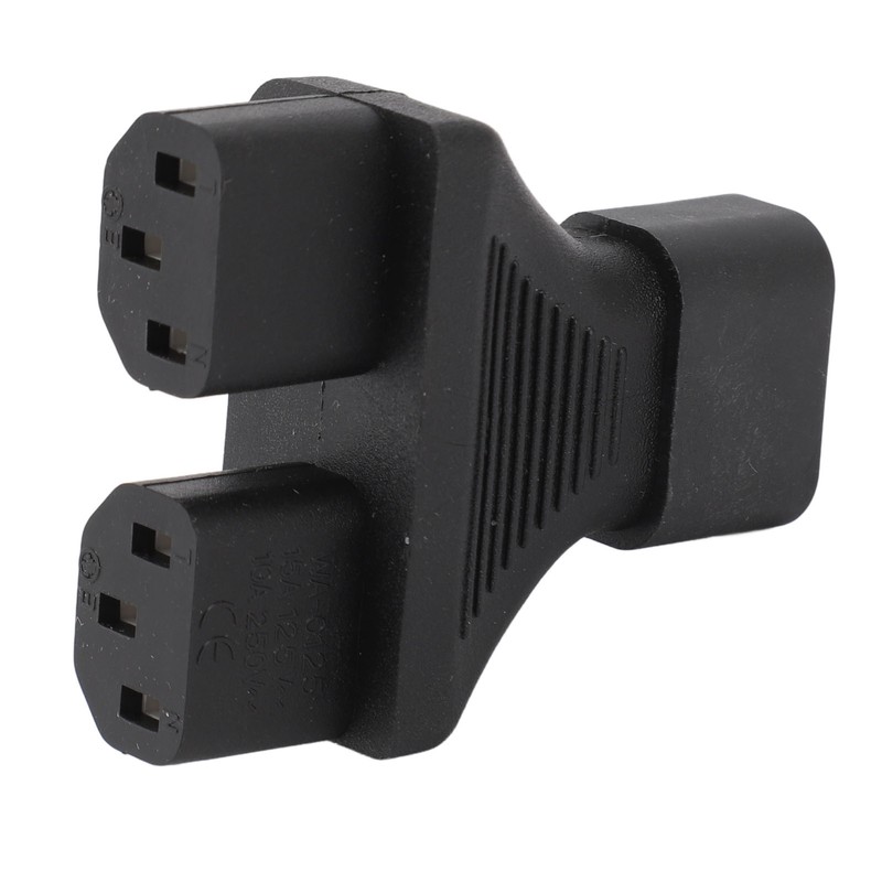 C14 to C13 Y Splitter Male to Female Adapter Cable