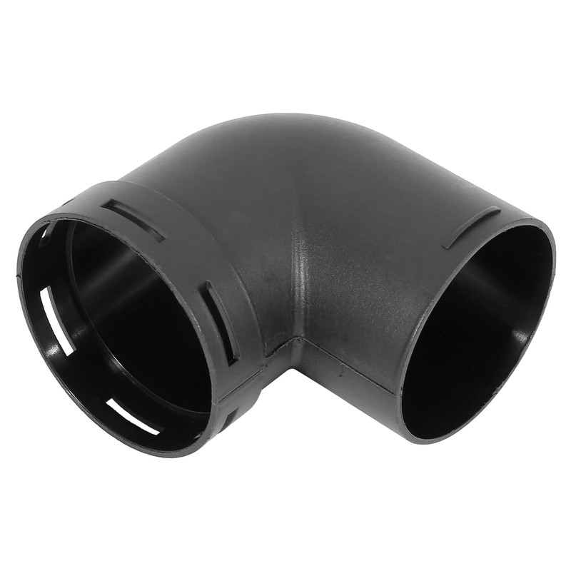 X AUTOHAUX 60mm Car Heater Warm Air Ducting Pipe Elbow