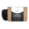 Jabón Carbón Activado Y Coco Orgánico Piel Grasa Sheló Nabel