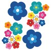tradercat pril Flower Sticker, Car Sticker, Flowers, 18 Pieces as