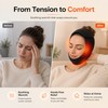 Electric Heated Head Wrap for Comfort – 3-Level Hot Compress