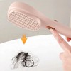 One-Touch Lever Hair Brush Hair Brush Baby Pink 6ea