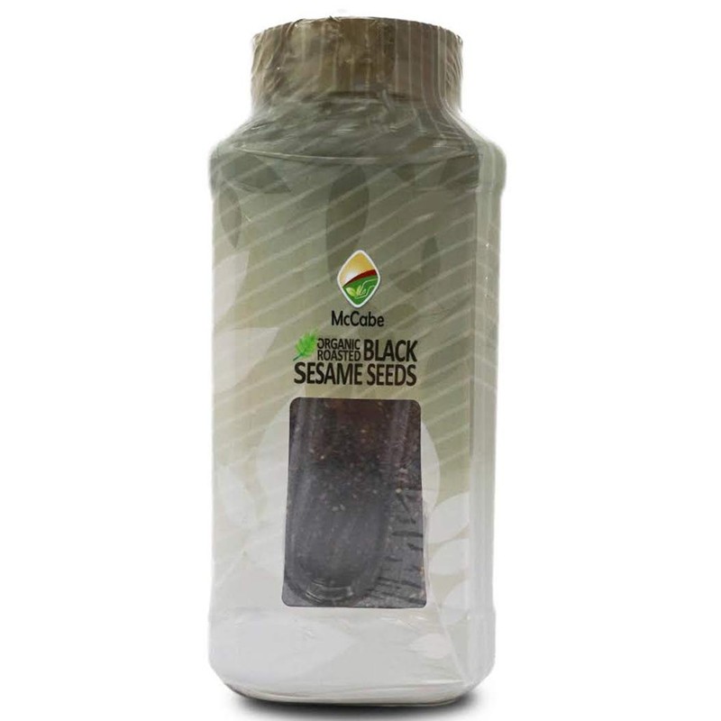 McCabe Organic Roasted Black Sesame, 1 lb (16 oz)