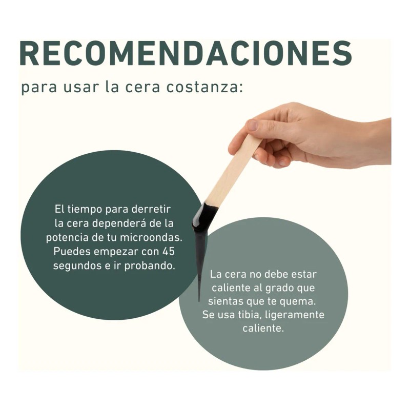 Cera Española Micro Depilacion Corporal 2 Frascos Carbon Act