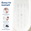 16 PCS Clear Non Slip Bathtub Stickers, Anti Slip Shower