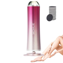 Electric Foot Callus Remover,MOWLIE Electric Foot Care Tools with Speed Controller and 60pcs Replacement Sandpaper Disk for Men Women Dead Dry Crack Skin Calluses