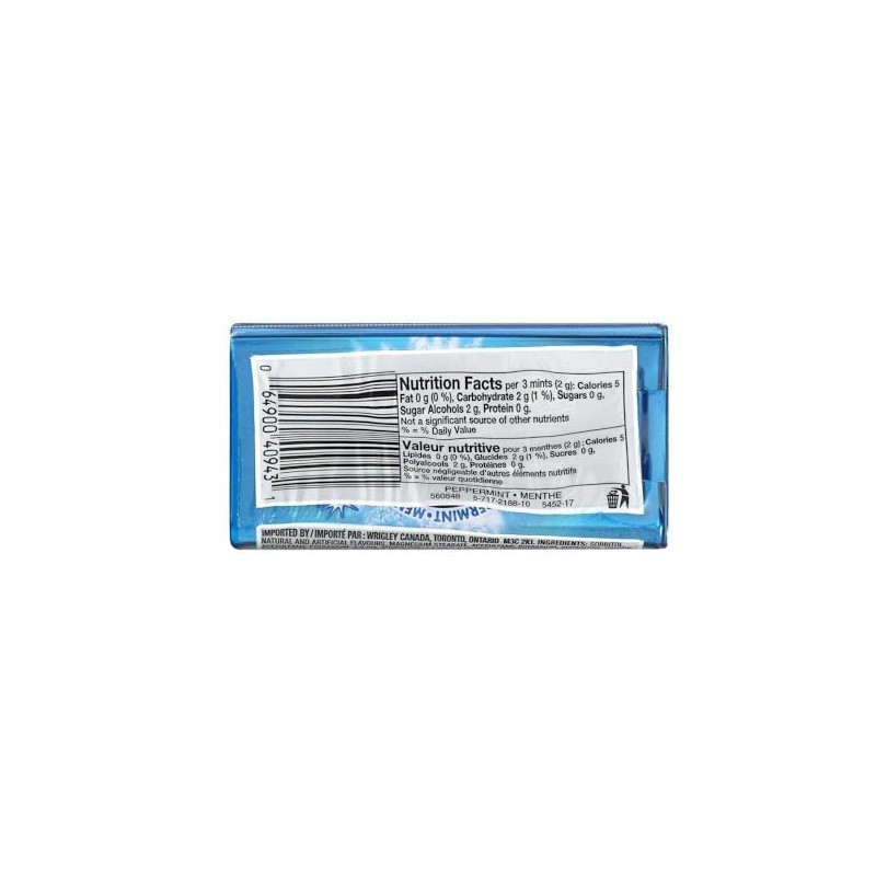 Excel Mints Peppermint, 34gm Tin, 8 Count