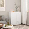 IRONFFICE Steel Wall Cabinet,Kitchen Cabinets Wall Mounted with Doors,Wall Mount