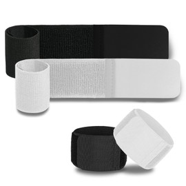 MOTSPO 4PCS Soccer Shin Guard Straps, Anti Slip Sports Shin Fixed Straps, Lightweight Shin Pad Ankle Straps Football, Adjustable Shin Guard Stays Holders for Kicking Ball, Running, Cycling