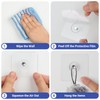 Aweshock Picture Hangers Without Nails, 20 Packs Self Adhesive No