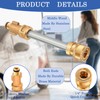 Evangenial 2-Pack Pressure Washer Gun Adapter,with 1/4'' Female Quick Connector,
