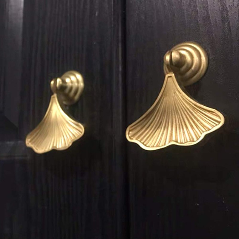 Geenite Furniture Knob Handles Golden Drop Pendant Pull Handle Fashion