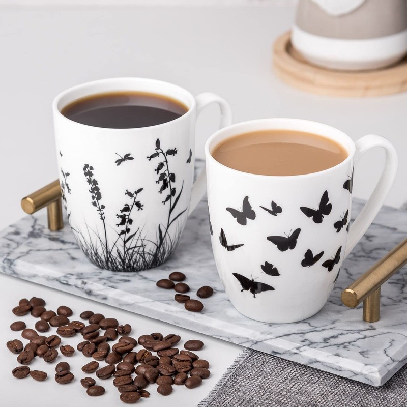 McIntosh Meadow Silhouette Fine Bone China (13 oz.) Set of