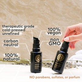 True Moringa Oil - 100% Pure Cold-Pressed Moringa Oil For Face, Body, Hair (30ml) - Alive, Lemongrass