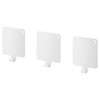 Ikea Plutt Hook Self Adhesive White 3 Pack 803.471.01