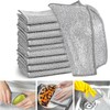 Wire Dishwashing Rags 12 Pcs Multipurpose Wire Dishwashing Cloth for
