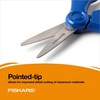 Fiskars 5" Pointed-Tip Scissors for Kids Ages 4-7, Scissors for