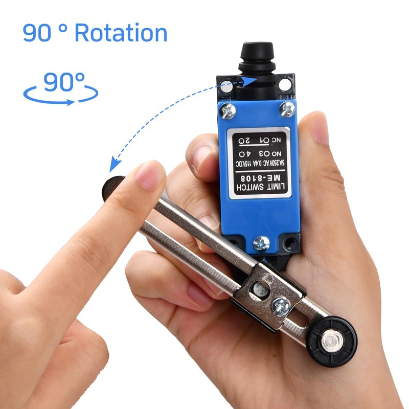 ME8108 Waterproof Adjustable Limit Switch Lever - Suitable for Use