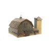 Woodland Scenics BR5038 Old Weathered Barn Built & Ready Kit,