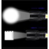 yunlong 5 Pzas Minilinterna Portatil Led,zoom,recargable,luz Lateral