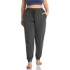 ZERDOCEAN Women's Plus Size Casual Lounge Yoga Pants Comfy Relaxed