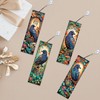 4-Piece Diamond Painting Bookmarks Set for Adults – DIY 5D