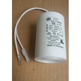 DUCATI ENERGIA 16uF CAPACITOR 416.17.50hb w04/14 EN60252-1 450V Sbw-b090-dr38.