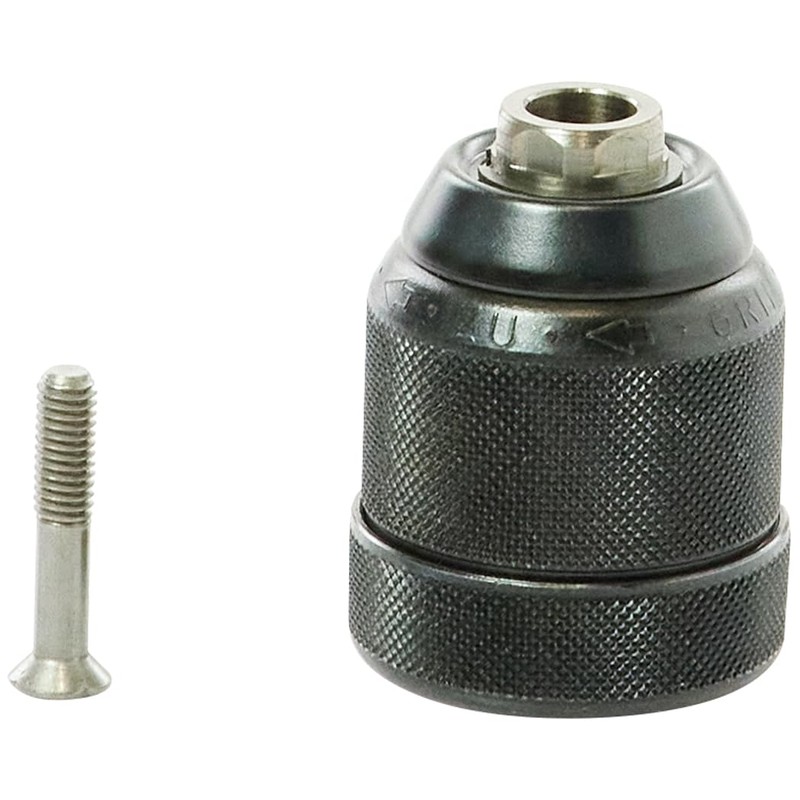 Bosch 2608572218 Keyless Chucks up to 10mm 1.5-10x1/2-20, Black, 1/2-Inch/1-10