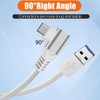 16FT Right Angle USB C Cable for Meta Oculus Quest