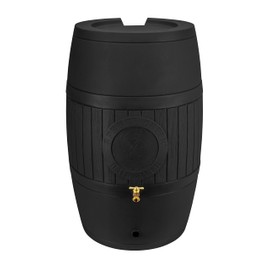Bushman Spruce Creek 54 Gallon Rain Saver Barrel (Black)