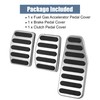 A ABSOPRO 3 Piece Car Accelerator Pedal and Brake Pedal
