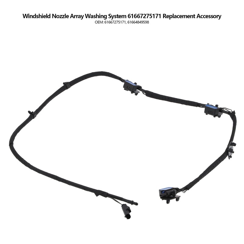 Windshield Nozzle Array Washing System 61667275171 Replacement Accessory for X5