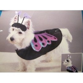 Casual Canine Flutter Pup Butterfly Costume Xsm