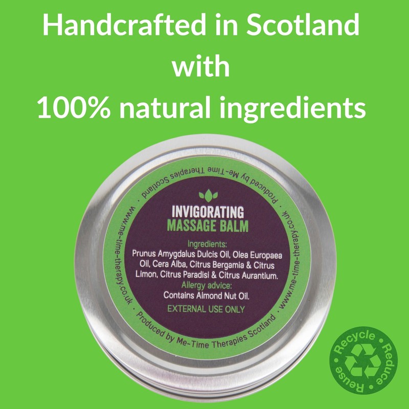 Invigorating Massage Balm & Reflexology Balm 100g – Citrus Massage