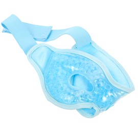 minkissy Cooling Eye Mask Gel Ice Eye Cover for Eye Care Hot Cold Compress Blinder Fatigue Puffiness Travel Home Use Comfortable Practical Design