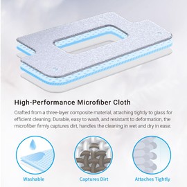 HOBOT Cleaning Cloth S7 Pro Window Cleaning Robot - High-Performance Microfiber Cloth