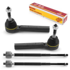 Metrix Premium Chassis Parts - 4 PC Inner & Outer Tie Rod End Kit Fits 12-15 Ram C/V, 11-16 Chrysler Town and Country, 11-20 Dodge Grand Caravan, 11 Volkswagen Routan, EV800934 ES800403 Made in Europe