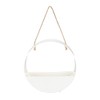 Ideen mit Herz Decorative vessel, hanging basket, plastic, blank for