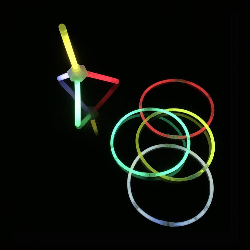 KNIXS Set of 10 Glow Stick Ring Throwing / Throwing