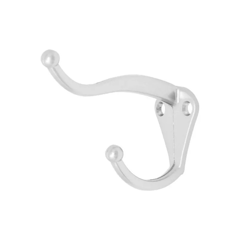 Handyhome Perchero Gancho De Pared Sombrero Y Abrigo Niquel