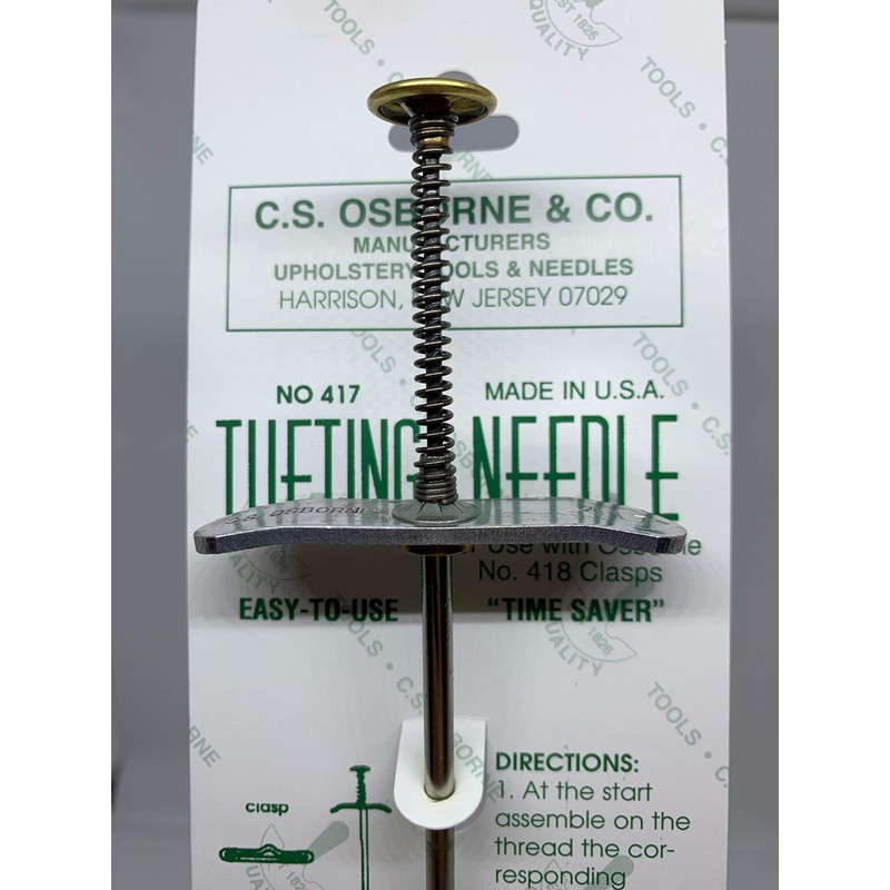 C.S.Osborne & Co. No. 417 - Tufting Needle (MPN #