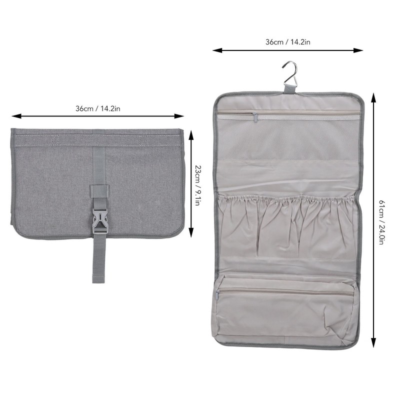 Hair Dryer Storage Case Foldable Portable Humanized Separation Design Travel