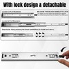 HLC Heavy Duty Locking Drawer Slides 32 Inch 1 Pair