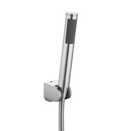 KES Bathroom Handheld Shower Head with Extra Long Hose and Bracket Holder Brushed Stainless Steel, LP150-BS