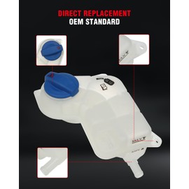 cciyu Coolant Tank Reservoir Fits For for A4 2002-2009 603-638