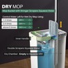JOYMOOP 50“ Mop and Bucket with 3 Reusable Microfiber Pads