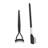 2pcs Eyelash Comb Set, Folding Lash Separator Stainless Steel Teeth